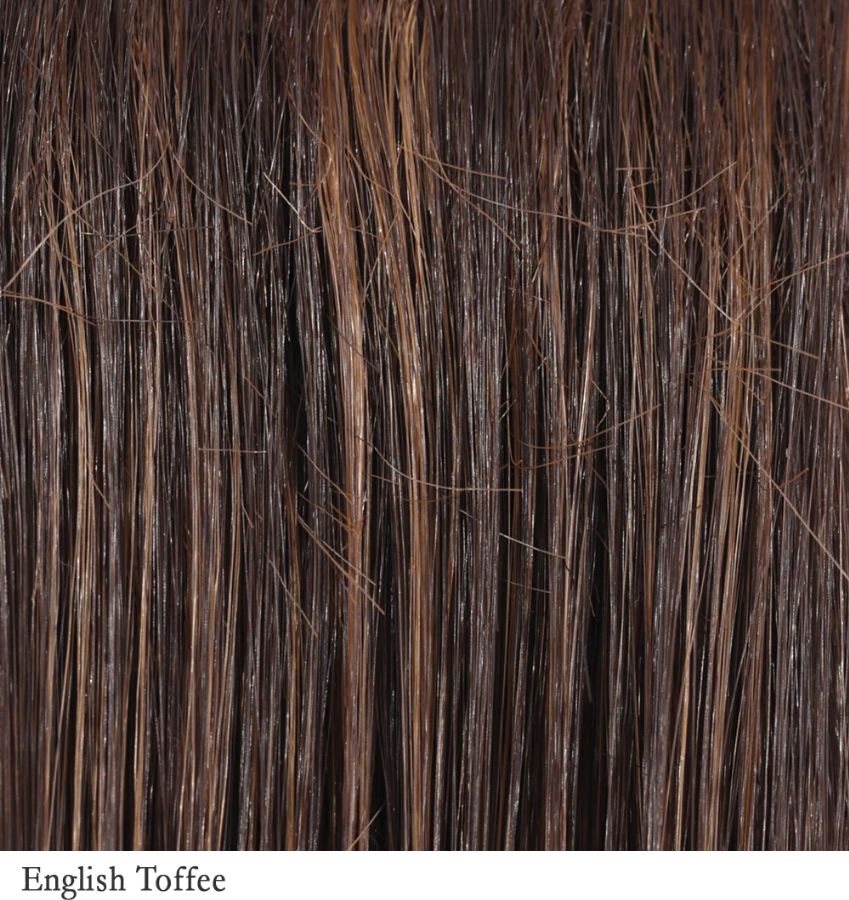 Belle Tress Lace Front Mono Top Straight 14 - English Toffee color