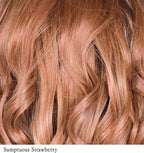 Belle Tress Premium 100% Handmade Topper 18 Wave - Sumptuous Strawberry color