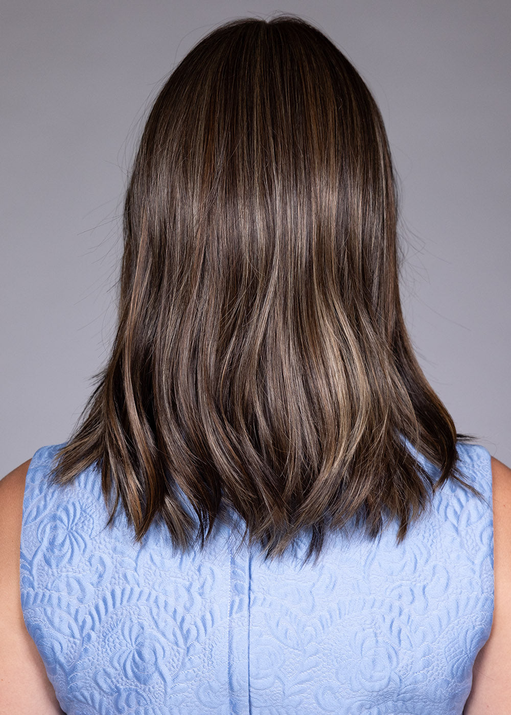Belle Tress Lyon in Dark Brown+Hl - view 5