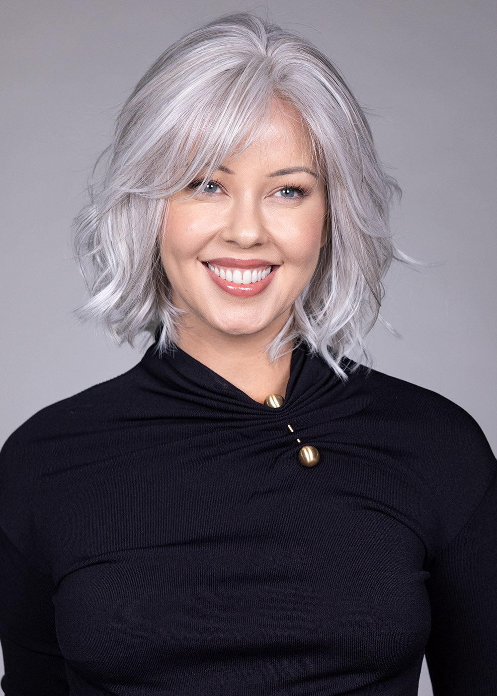 Belle Tress Naples in Oyster Gray - view 1