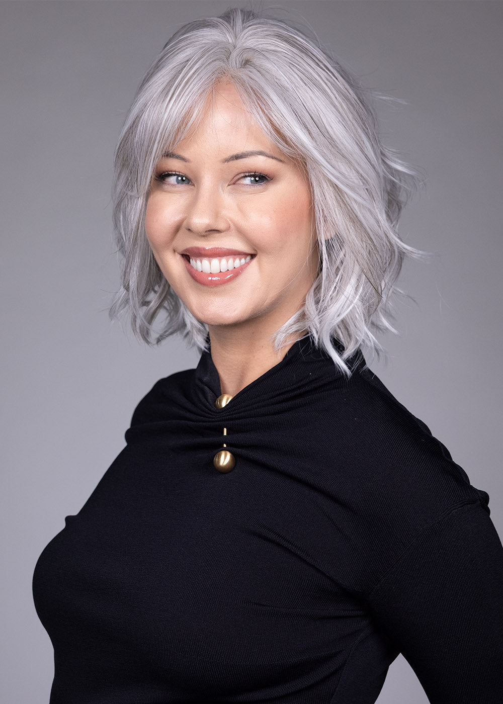 Belle Tress Naples in Oyster Gray - view 3