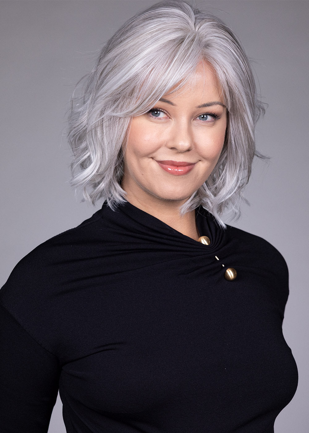 Belle Tress Naples in Oyster Gray - view 4