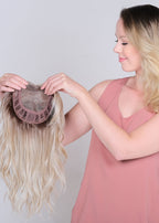 Belle Tress Lace Front Mono Top Peerless 16 - view 4